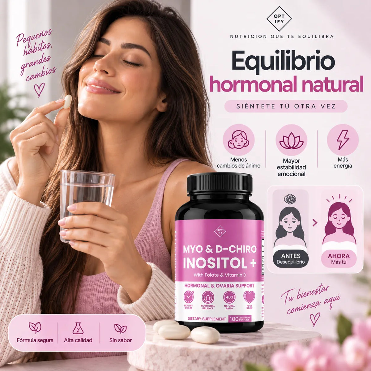MYO & D - CHIRO INOSITOL +