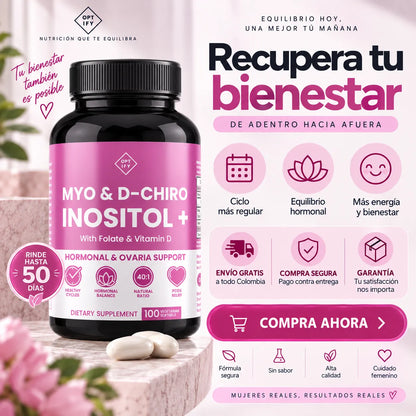 MYO & D - CHIRO INOSITOL +