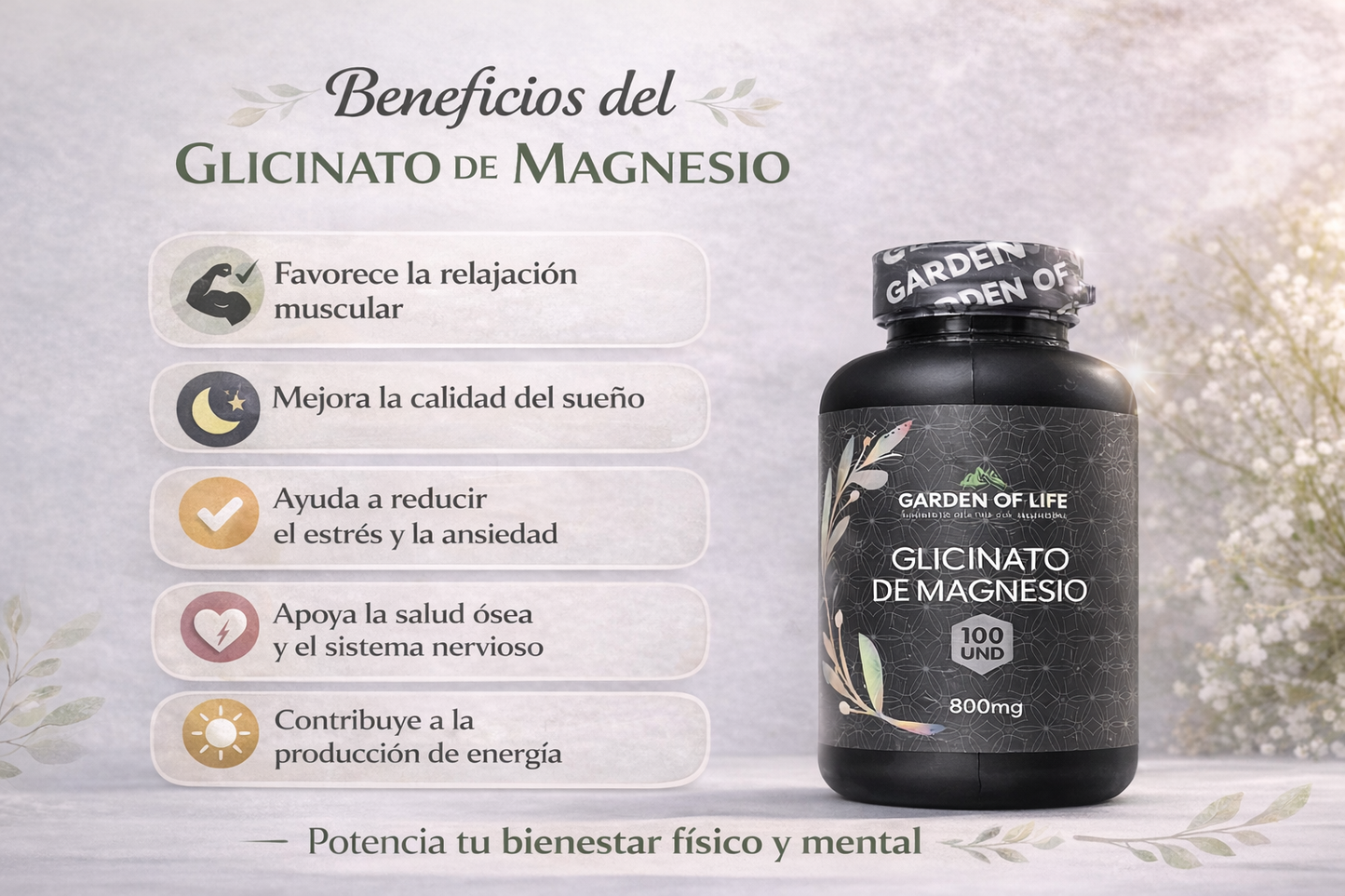 GLICINATO DE MAGNESIO
