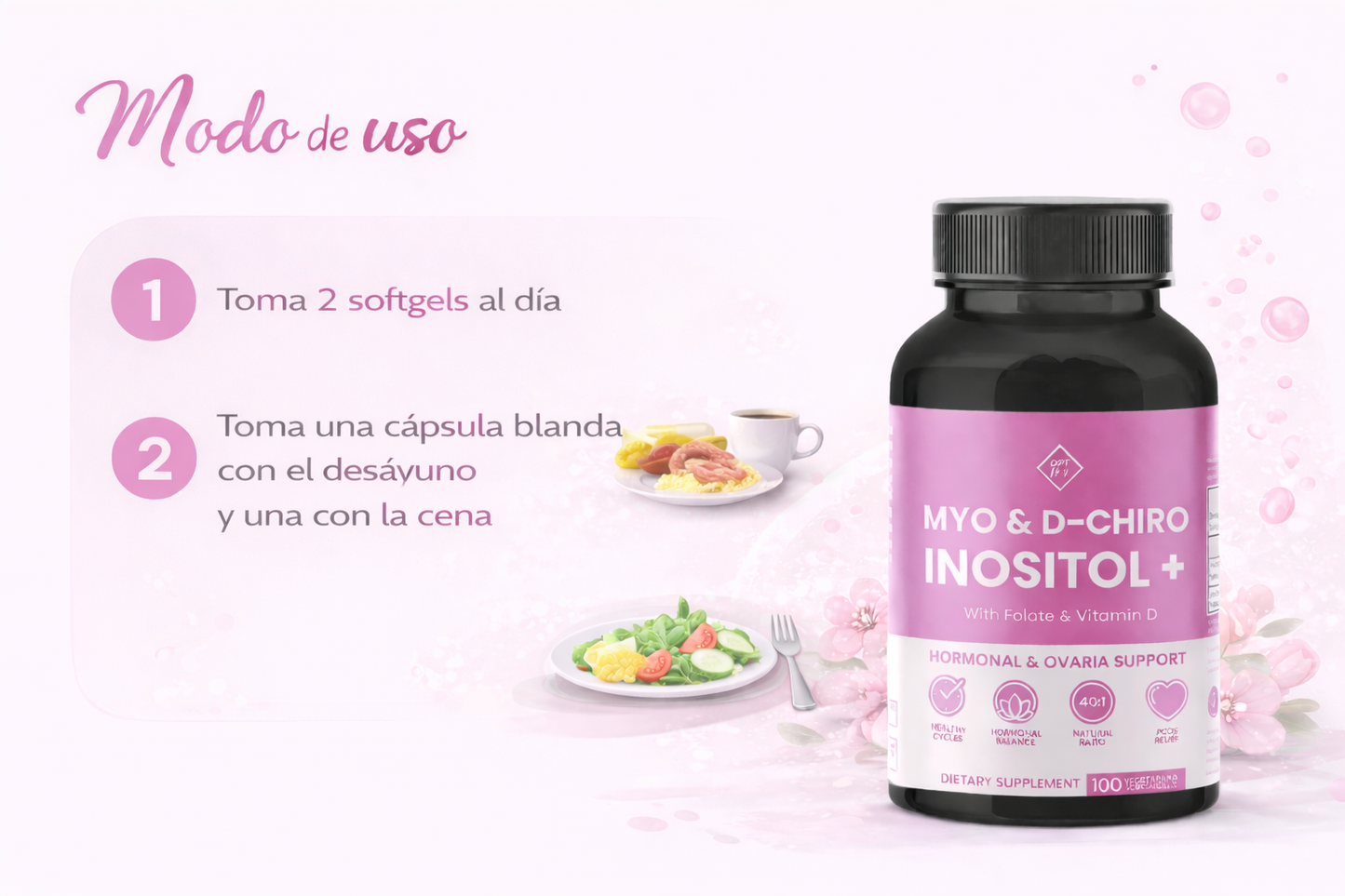 MYO & D - CHIRO INOSITOL +