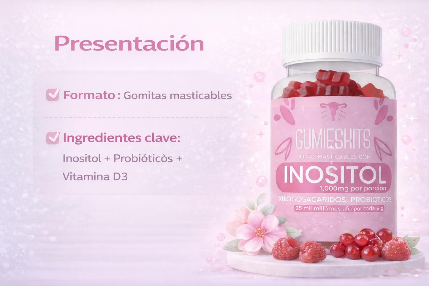 INOSITOL EN GOMAS