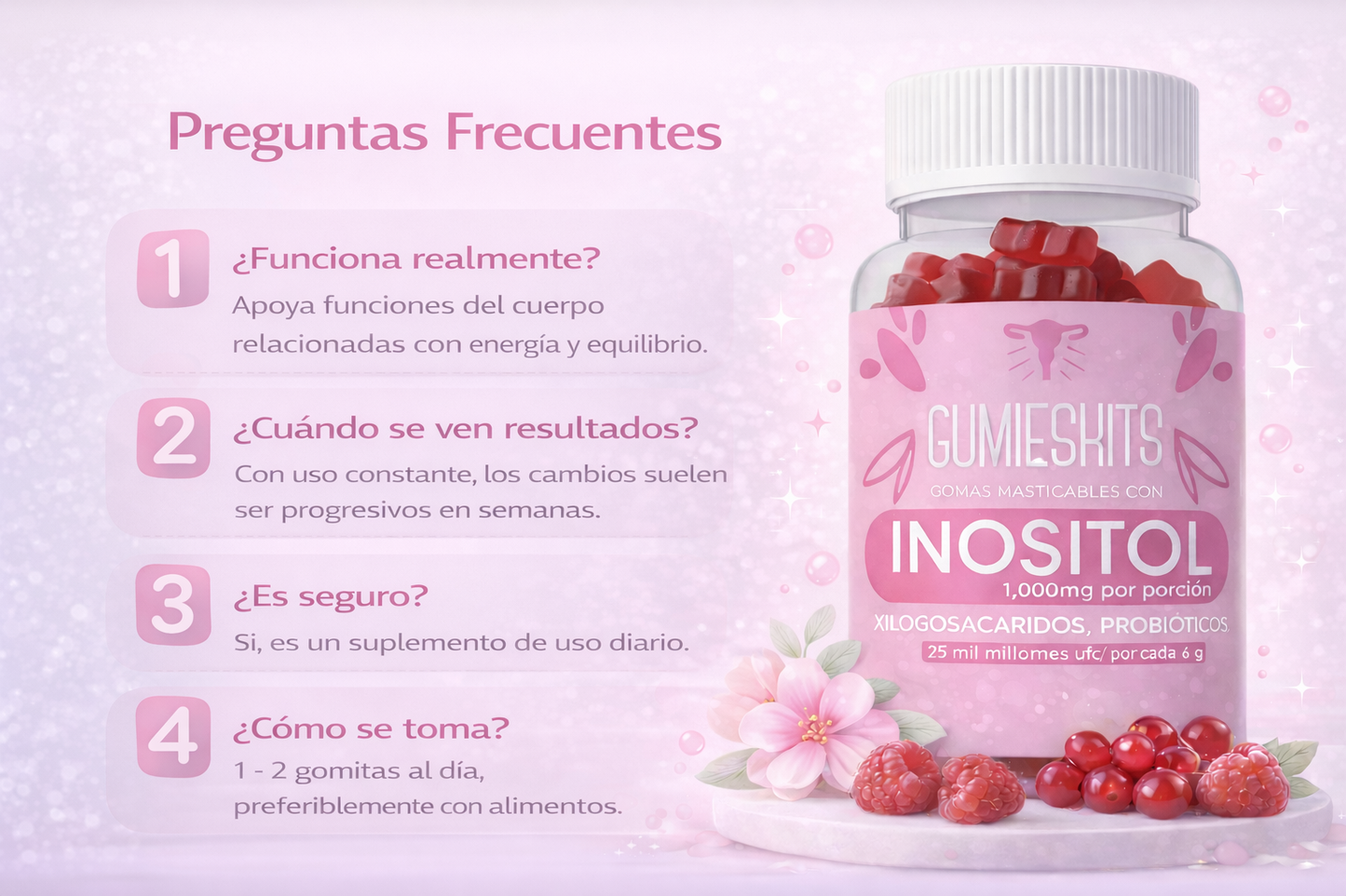 INOSITOL EN GOMAS