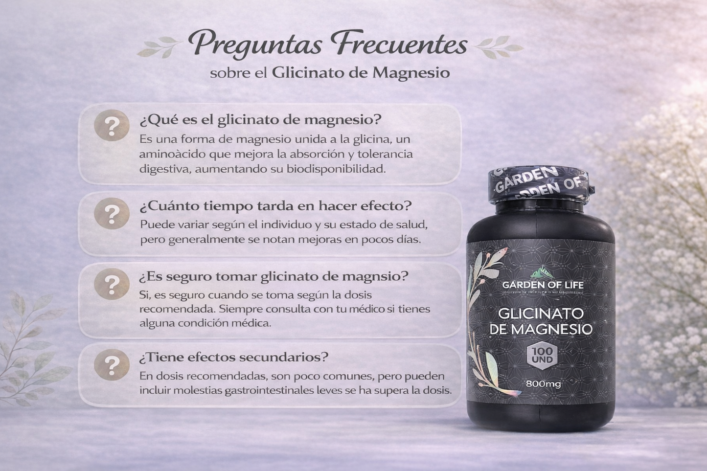 GLICINATO DE MAGNESIO