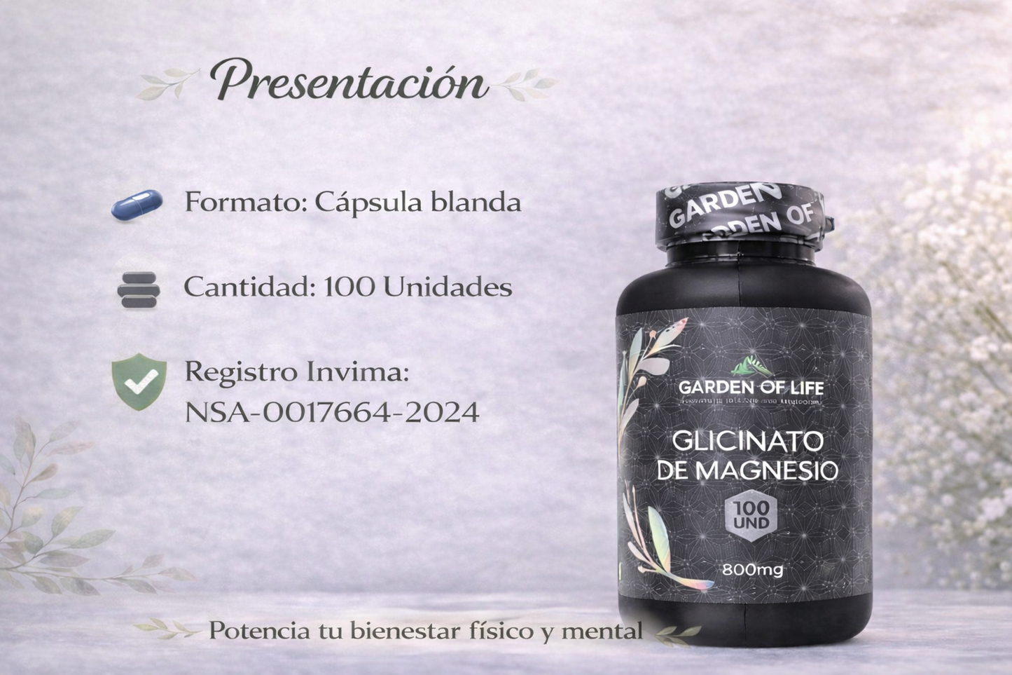 GLICINATO DE MAGNESIO