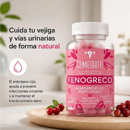 Gomas de Fenogreco - Una rutina para sentirte y verte mejor.