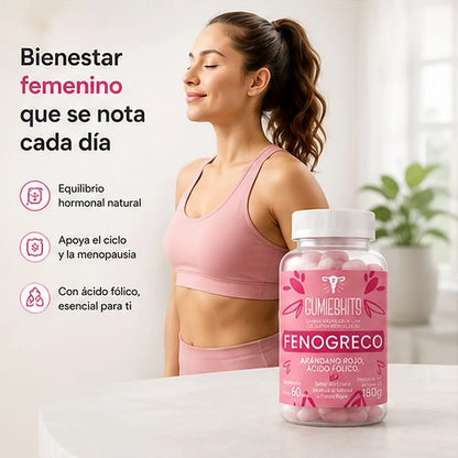 Gomas de Fenogreco - Una rutina para sentirte y verte mejor.